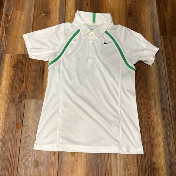 Nike fit dry polo white medium - Picture 1 of 7